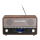 Denver Radio DAB+/FM Denver DAB-36 z drewnianą obudową brązowe - 1535066 - zdjęcie 6